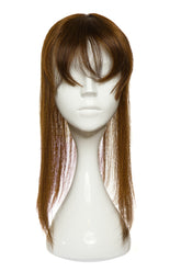 Peruca Partiala Naturala Clip-On Ciocolatiu